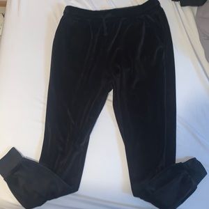 Charlotte Russe Velvet Joggers